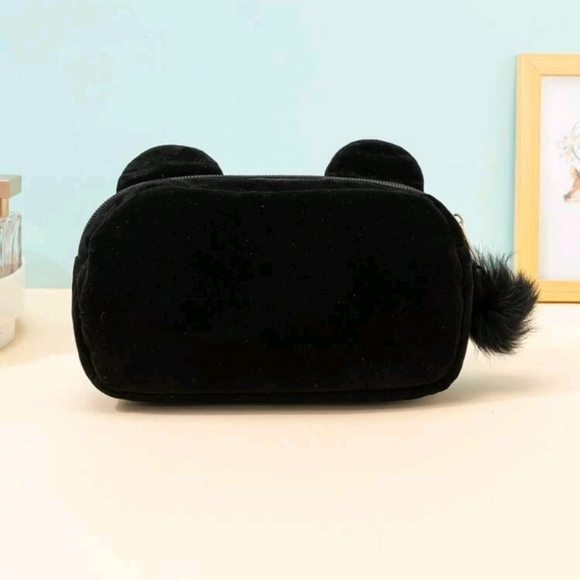 1pc Solid Color makeup bags - Picture 7 of 8